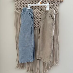 Zara toddler linen pants